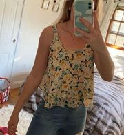 Floral Flow Top