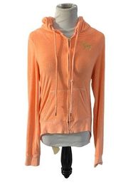 PINK - Victoria's Secret Victoria’s Secret orange track suit jacket size small