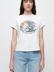 $135 NWT RE/DONE CLASSIC MALIBU GRAPHIC TEE SZ SMALL