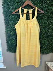 PrAna Yellow Cantine Dress Size Medium NWT