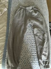 grey sweatpants