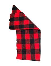 Old Navy Red Buffalo Plaid Scarf Wrap Shawl Women One Size NWT