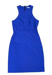T Alexander Wang Blue Scuba Sleeveless Dress Size 2