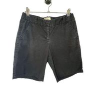 J. Crew Black Bermuda Shorts