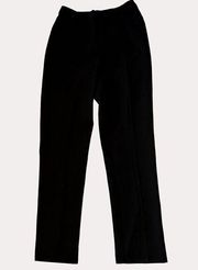 Isaac Mizrahi Live Slim Leg Dress Pants Black 8 NWOT