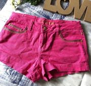 Coogi Australia Women Authentic Shorts Pink Denim