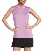 Callaway Womens 3/4 Sleeve Swing Tech Shadow Stripe Polo