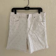 Isabel Marant Etoile White Denim Shorts