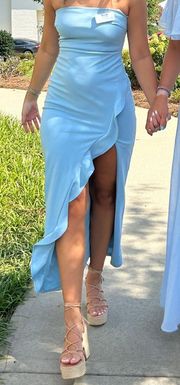 Lulu’s Blue Maxi Dress