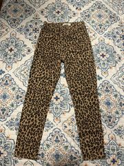 Cheetah Print Jeans 