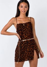 Datista Animal Print Dress