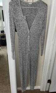 Gray Comfy Jumpsuit