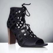 Iniko Caged Heeled Sandals