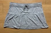 Grey Y2K Mini Skirt M