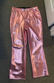 Pink High Waisted Pants