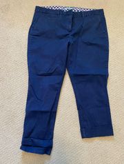 Boden navy blue chinos 