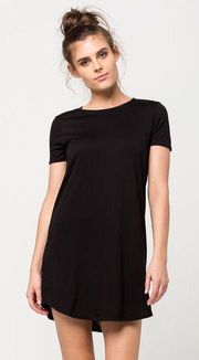 T-shirt Black Summer Mini Dress S