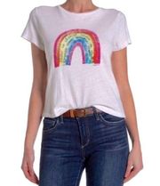 Re/Done classic Everest rainbow tee