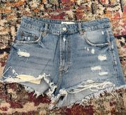 ZARA Jean Shorts