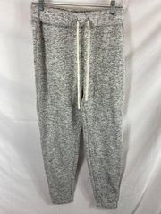 Thread & Supply Marled Grey Jogger Sweatpants Grey Size Medium