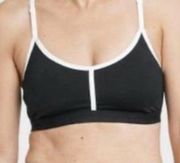All in Motion Women's Seamless Large Sports Bra Black And White.  LATH063