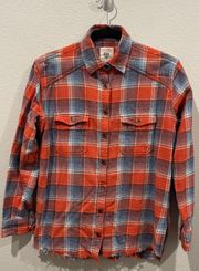 BILLABONG Plaid Long Sleeve Button Down Shirt