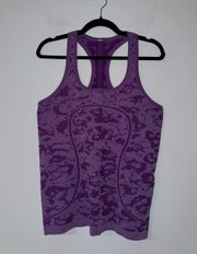 Lululemon Swiftly Tech Racerback 12 Heathered Tender Violet