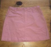 Urban Outfitters Urban Renewal Mauve Mini Skirt  Medium