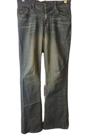 Vtg Y2K Guess Faded Distressed Stretch Jeans Sz 28