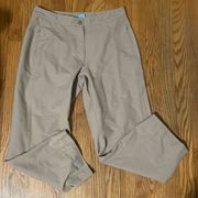 Ll Bean Cropped Hiking Pants Beige size 10