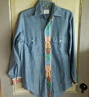 Vintage Big Mac JcPenny Shambray Shirt Embroidery