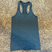 Lululemon  Swiftly Tech Tank Blue Small