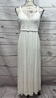 Sincerely Jules medium white summer dress NWT -FP