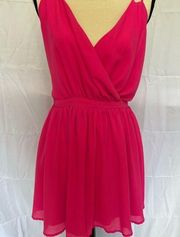 Forever 21 Posh show.  hot pink backless dress, size medium​