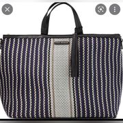 TED BAKER LONDON Angelah Large Woven Tote In blue