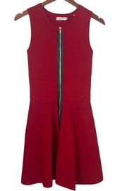 ALC Red Fit and Flare Dress Size XS