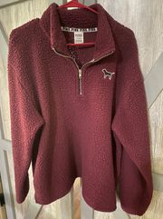 PINK Victoria’s Secret Sherpa Pullover 