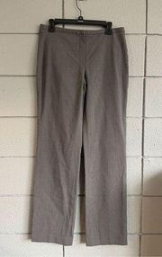 Women’s Elie Tahari Straight Leg Trousers size 8 in Charcoal Grey