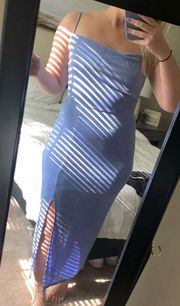 Blue Midi Dress