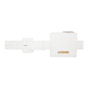 Jacquemus Womens White 'la Ceinure Porte Monnaie' Belt Bag One Size