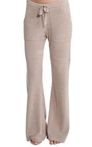 Barefoot Dreams Women's Medium Light Brown Cozy Chic Ultra Lite Joggers