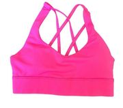 Zyia Neon Pink Sports Bra XS