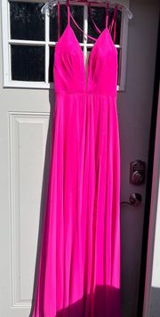 Pink  prom dress