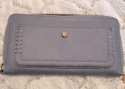 Blue grey LC wallet