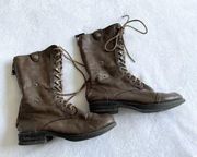 Steve Madden Madden Girl Brown Moto Boots