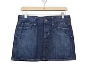 Citizens of Humanity Womens 28 Beatnik Denim Mini Skirt