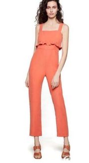 BCBGeneration orange jumpsuit size 10