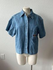 Vintage Hard Rock Jean Cafe Button Up