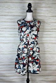 Milly Abstract Watercolor Dress