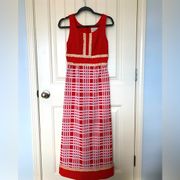 VINTAGE Dress Ruth Norman for Gay Gibson Sleeveless Dress